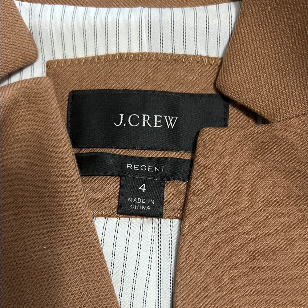 J. Crew Women's Camel Blazer - Picture 2 of 6